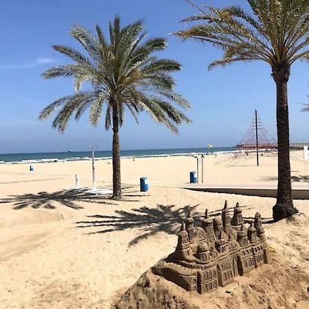 Playa de Gandia Lovely Family Apartment 2 Min. From The Beach מראה חיצוני תמונה